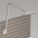 Koncept SPY-RCA Splitty Reach Pro Gen 2 LED Desk Lamp, Wall Mount - Silver/Slatwall Mount