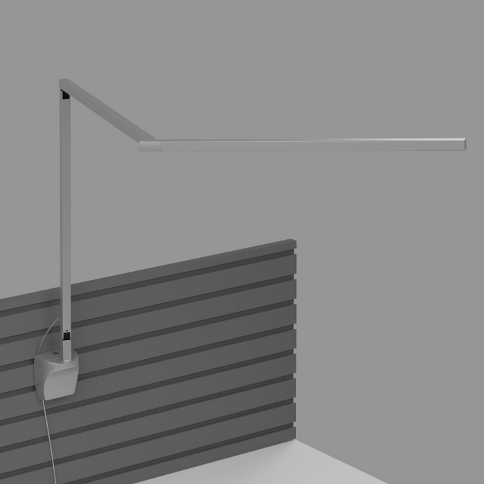 Koncept ZBD3000 Z-Bar Gen 4 LED Desk Lamp, Wall Mount - Silver/Slatwall Mount
