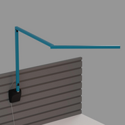 Koncept ZBD3100 Z-Bar Mini Gen 4 LED Desk Lamp, Wall Mount - Koncept Blue/Slatwall Mount