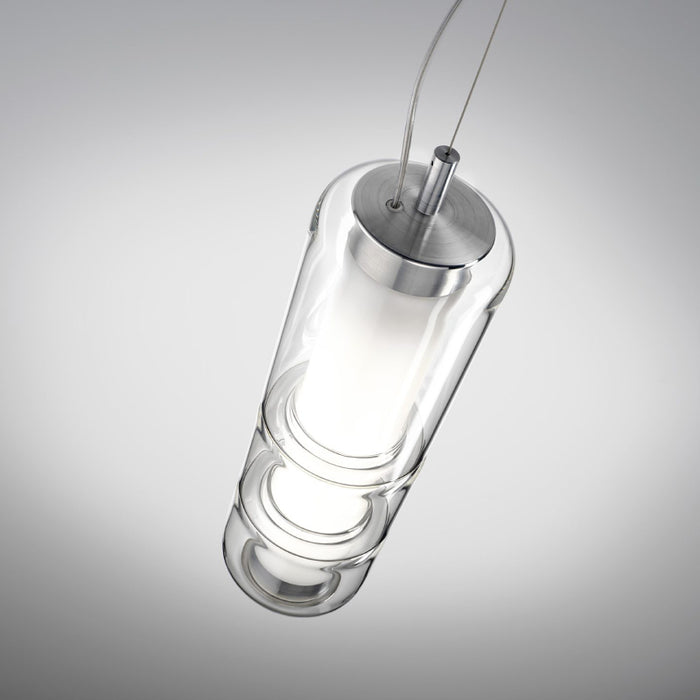 Leucos Stacking 30 1-lt 4" LED Vertical Pendant