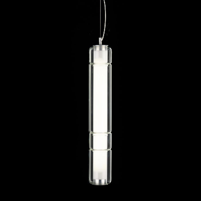 Leucos Stacking 60 1-lt 4" LED Vertical Pendant
