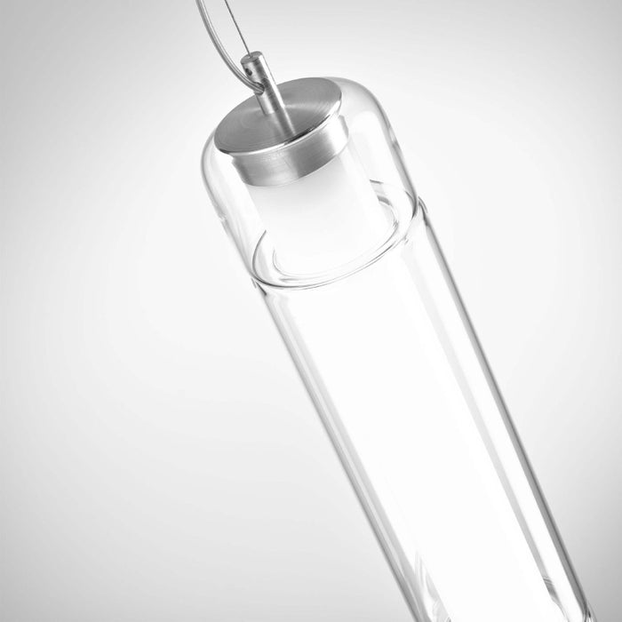 Leucos Stacking 60 1-lt 4" LED Vertical Pendant