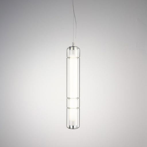Leucos Stacking 60 1-lt 4" LED Vertical Pendant