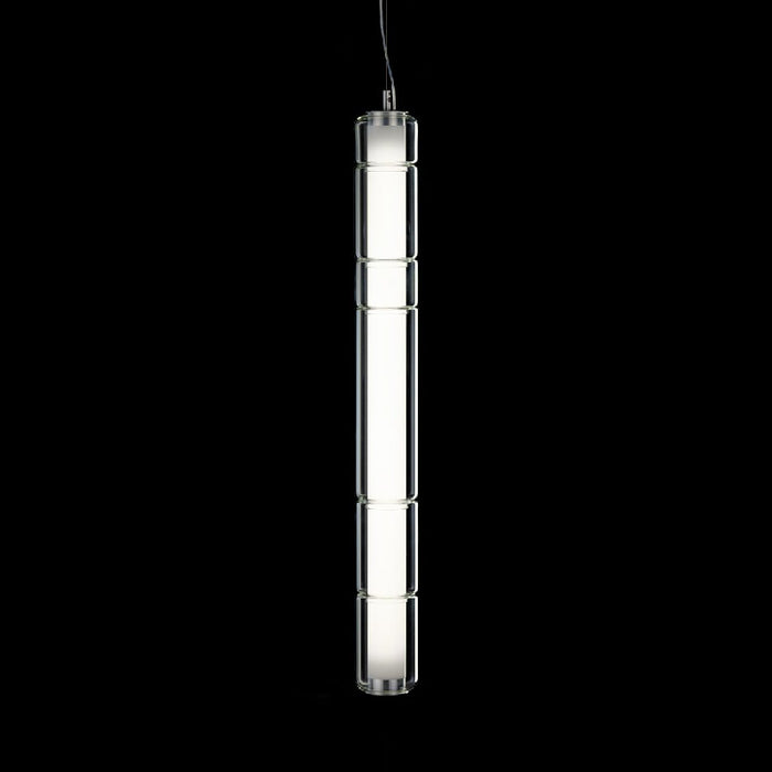 Leucos Stacking 90 1-lt 4" LED Vertical Pendant