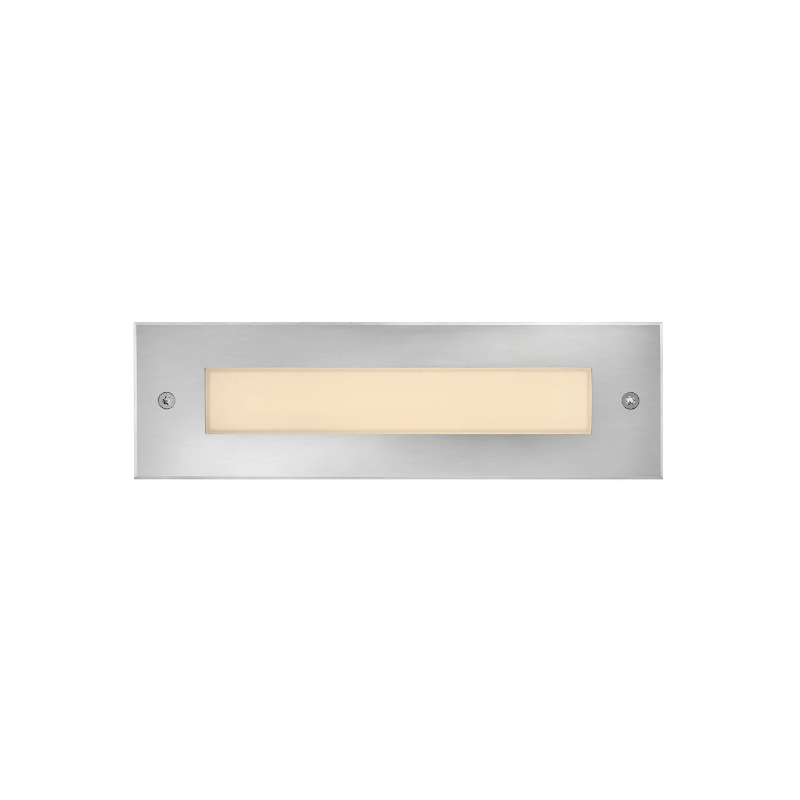 Hinkley 15345 Dash 10" LED Flat Brick Light - Stainless Steel