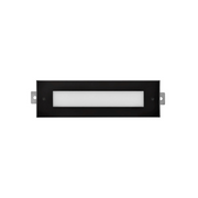 Hinkley 15345 Dash 10" LED Flat Brick Light - Stainless Steel Black