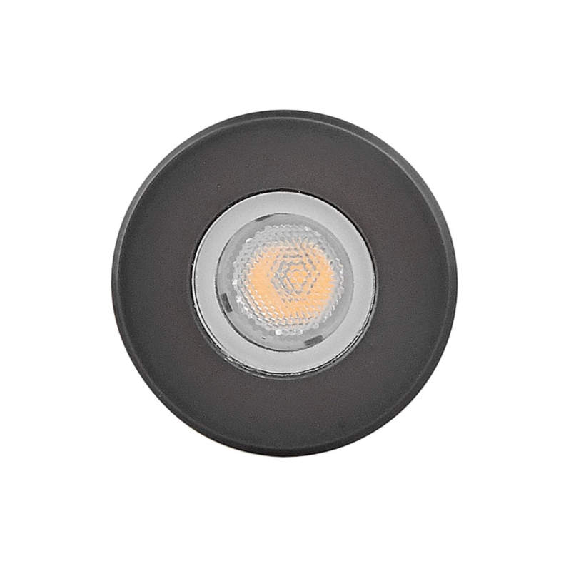Hinkley 15074 Dot 2" 2.5W LED Round Button Light - Stainless Steel Black