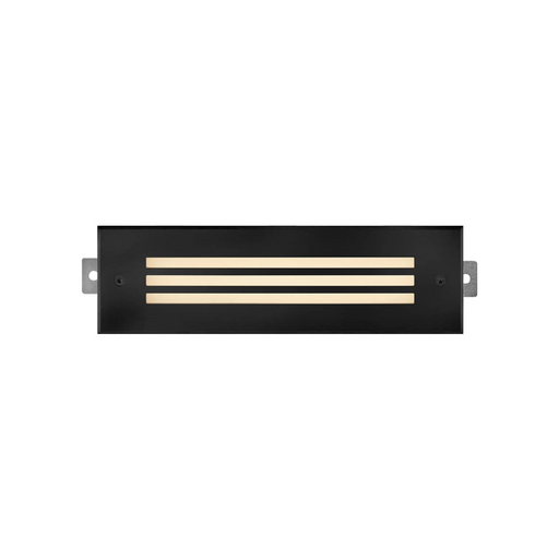 Hinkley 15335 Dash 10" LED Louvered Brick Light - Stainless Steel Black