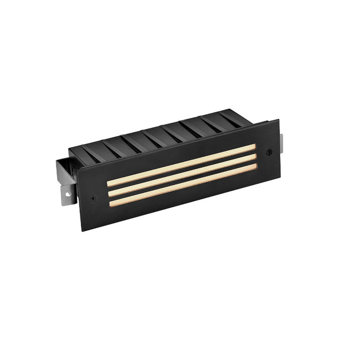 Hinkley 15335 Dash 10" LED Louvered Brick Light - Stainless Steel Black