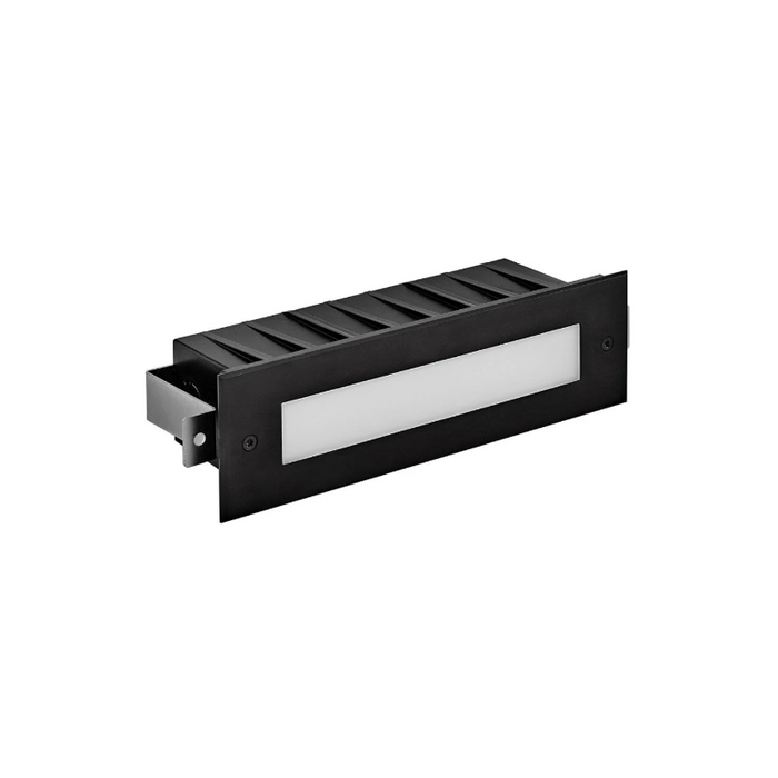 Hinkley 15345 Dash 10" LED Flat Brick Light - Stainless Steel Black