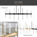 Kichler 52670 Sycara 14-lt 48" LED Linear Chandelier