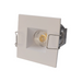 Lotus LED-1-S6W 2" 6W LED Square Mini Recessed Downlight, 24V, Wide Tirm - White