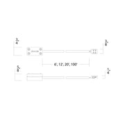 WAC T24-BS-EX2 Extension Cable