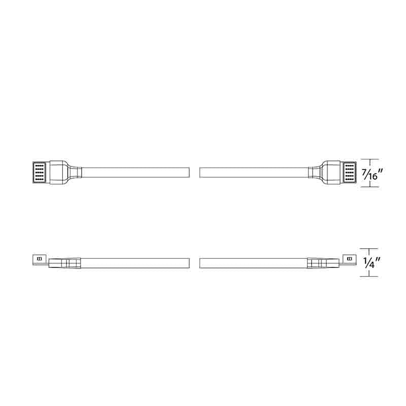 WAC T24-IC Joiner Cable In Wall Rated