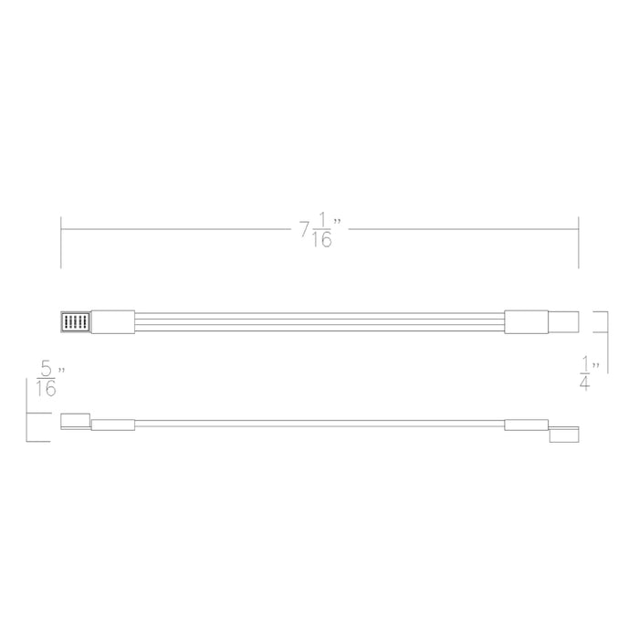 WAC T24-MM-006 Joiner Cable Join Between Sections