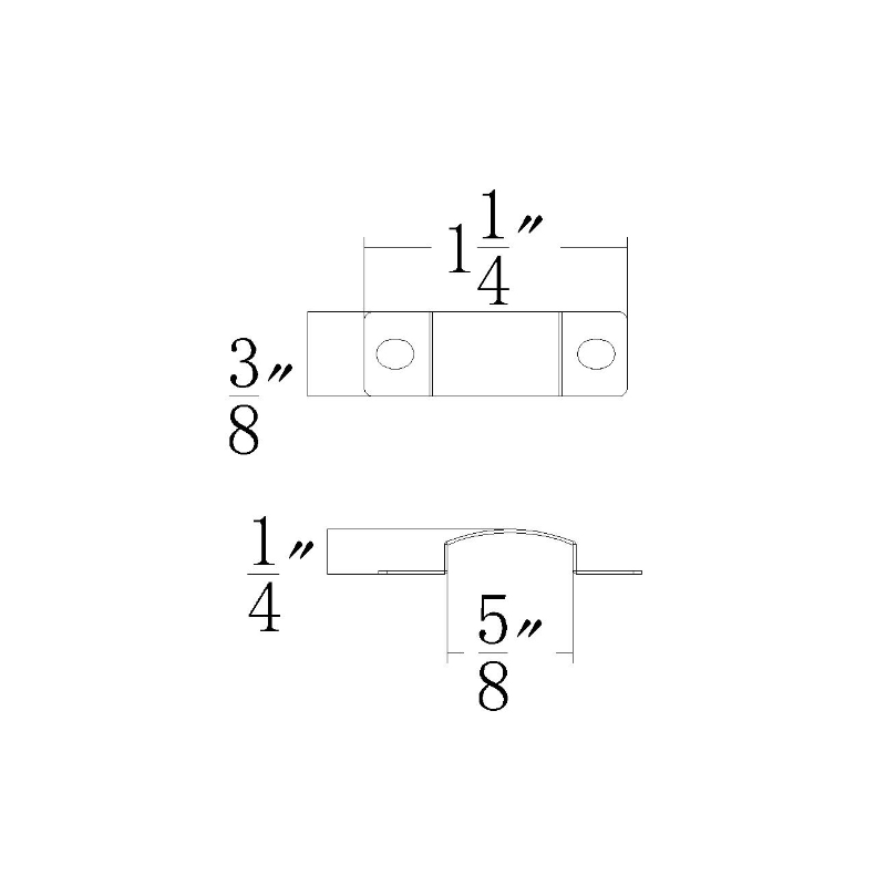 WAC T24-OD-C1 InvisiLED Surface Mount Clip