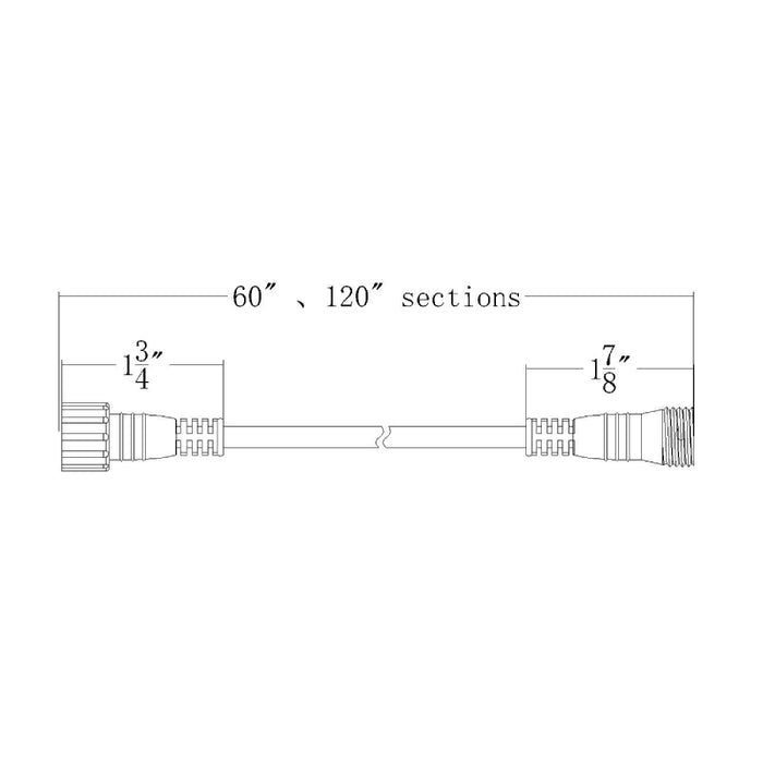 WAC T24-OD-SW Outdoor DMX Signal Wire