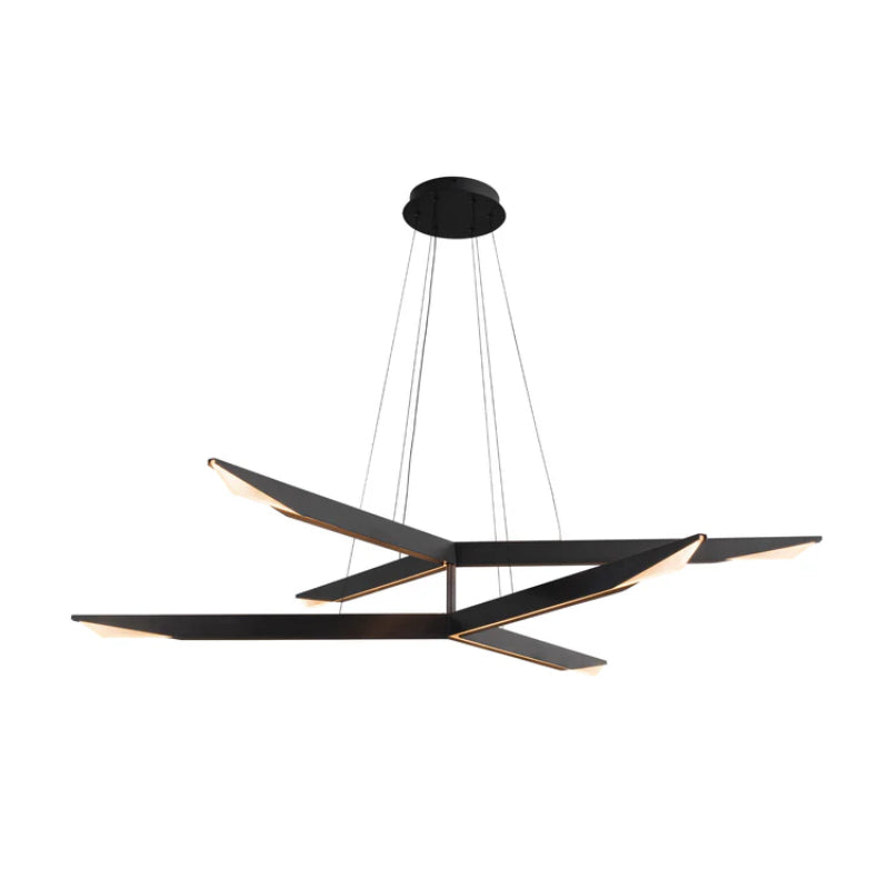 Kuzco CH64242-UNV-010 Tachi 42" LED Chandelier - Urban Bronze