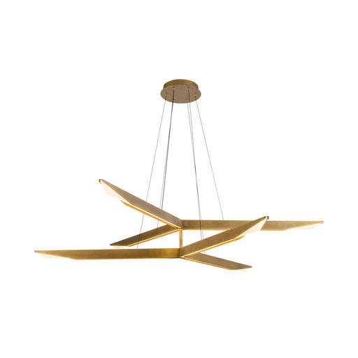 Kuzco CH64242-UNV-010 Tachi 42" LED Chandelier - Vintage Brass