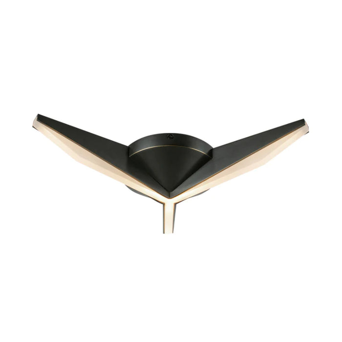 Kuzco FM64215 Tachi 1-lt 15" LED Flush Mount - Urban Bronze