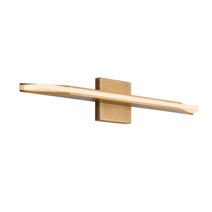 Kuzco VL64225 Tachi 1-lt 25" LED Vanity Light - Vintage Brass