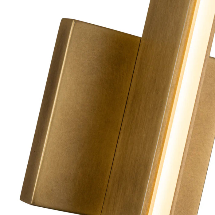 Kuzco VL64225 Tachi 1-lt 25" LED Vanity Light - Vintage Brass