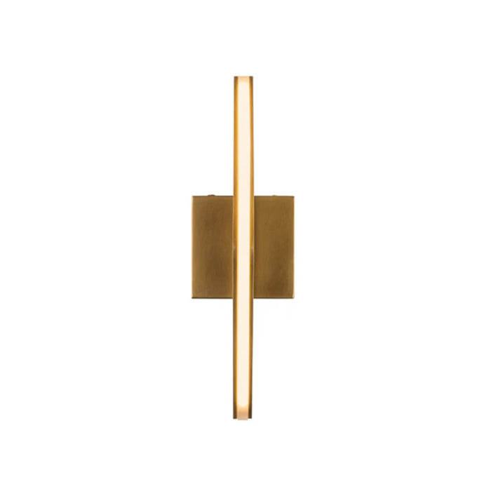 Kuzco WS64215-UB Tachi 1-lt 15" LED Wall Sconce - Vintage Brass