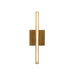 Kuzco WS64215-UB Tachi 1-lt 15" LED Wall Sconce - Vintage Brass