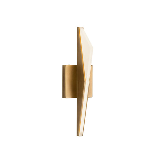 Kuzco WS64215-UB Tachi 1-lt 15" LED Wall Sconce - Vintage Brass