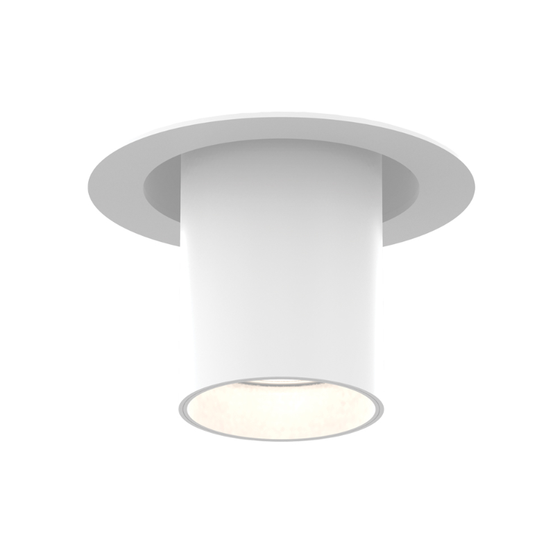 Eurofase TGO1RT Tango 1 Light 15W Round LED Pulldown with Trim - White