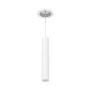 Eurofase TGO1RT Tango 1 Light 15W Round LED Suspension with Trim - White