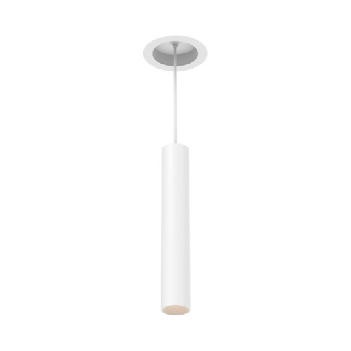 Eurofase TGO1RT Tango 1 Light 15W Round LED Suspension with Trim - White