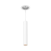 Eurofase TGO1RT Tango 1 Light 15W Round LED Suspension with Trim - White