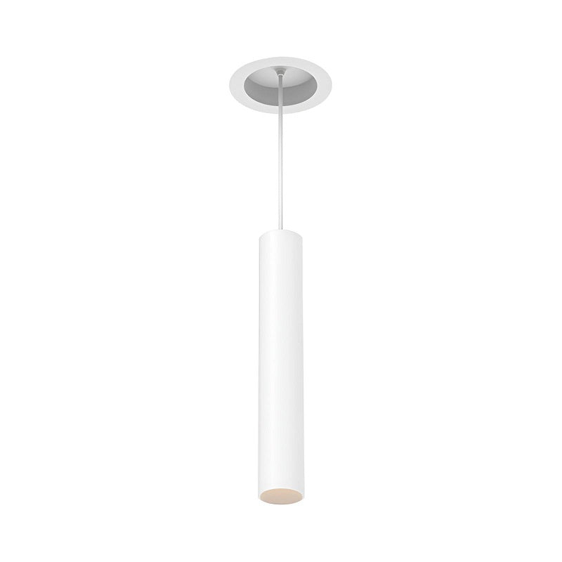 Eurofase TGO1RT Tango 1 Light 15W Round LED Suspension with Trim - White