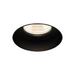 Eurofase TGO1RTL Tango 1 Light 15W Round LED Trimless Fixed Downlight, Clear Lens - Black