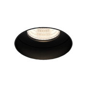 Eurofase TGO1RTL Tango 1 Light 15W Round LED Trimless Fixed Downlight, Solite Lens - Black