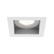 Eurofase TGO1ST Tango 1 Light 15W Square LED Fixed Downlight with Trim, Linear Spread Lens - White