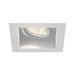 Eurofase TGO1ST Tango 1 Light 15W Square LED Gimbal with Trim, Clear Lens - White