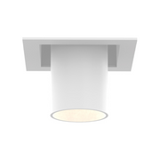 Eurofase TGO1ST Tango 1 Light 15W Square LED Pulldown with Trim - White