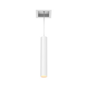 Eurofase TGO1ST Tango 1 Light 15W Square LED Suspension with Trim - White