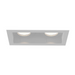 Eurofase TGO2T Tango 2 Light 30W Square LED Fixed Downlight with Trim, Solite Lens - White