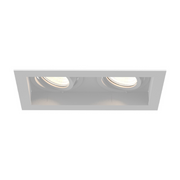 Eurofase TGO2T Tango 2 Light 20W Square LED Gimbal with Trim, Clear Lens - White