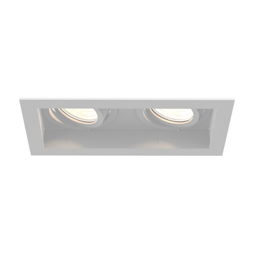 Eurofase TGO2T Tango 2 Light 30W Square LED Gimbal with Trim, Linear Spread Lens - White