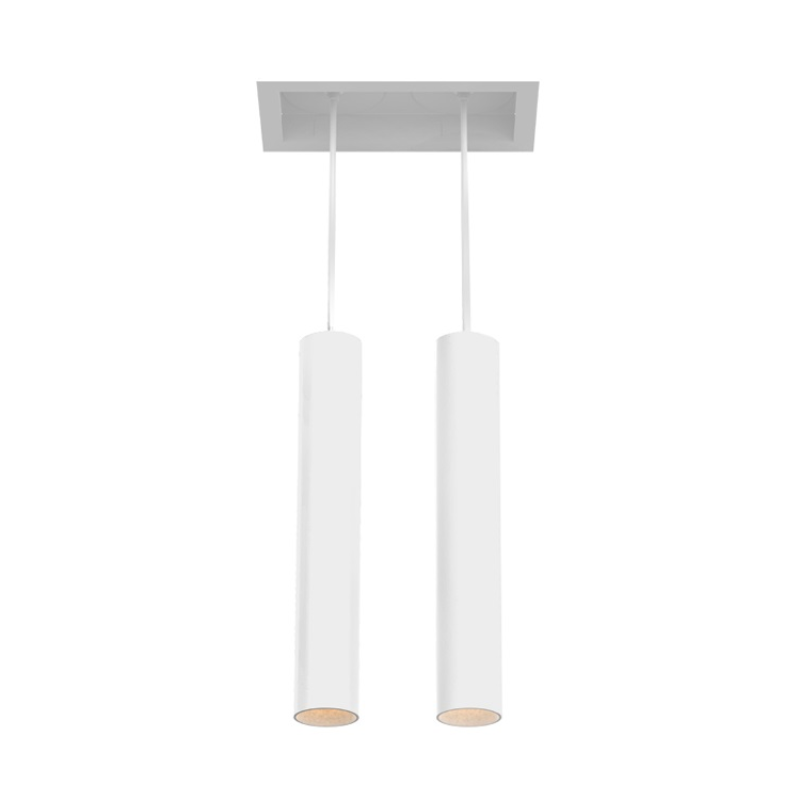 Eurofase TGO2T Tango 2 Light 30W LED Suspension with Trim - White