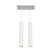 Eurofase TGO2T Tango 2 Light 30W LED Suspension with Trim - White