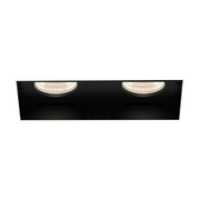 Eurofase TGO2TL Tango 2 Light 20W Square LED Trimless Fixed Downlight, Linear Spread Lens - Black
