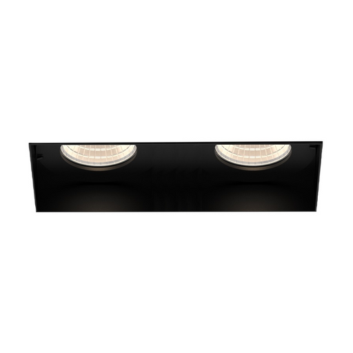 Eurofase TGO2TL Tango 2 Light 30W Square LED Trimless Fixed Downlight, Frosted Lens - Black
