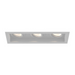 Eurofase TGO3T Tango 3 Light 45W Square LED Gimbal with Trim, Clear Lens - White