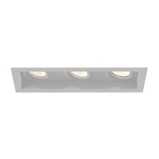 Eurofase TGO3T Tango 3 Light 30W Square LED Gimbal with Trim, Frosted Lens - White