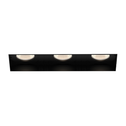 Eurofase TGO3TL Tango 3 Light 45W Square LED Trimless Fixed Downlight, Linear Spread Lens - Black